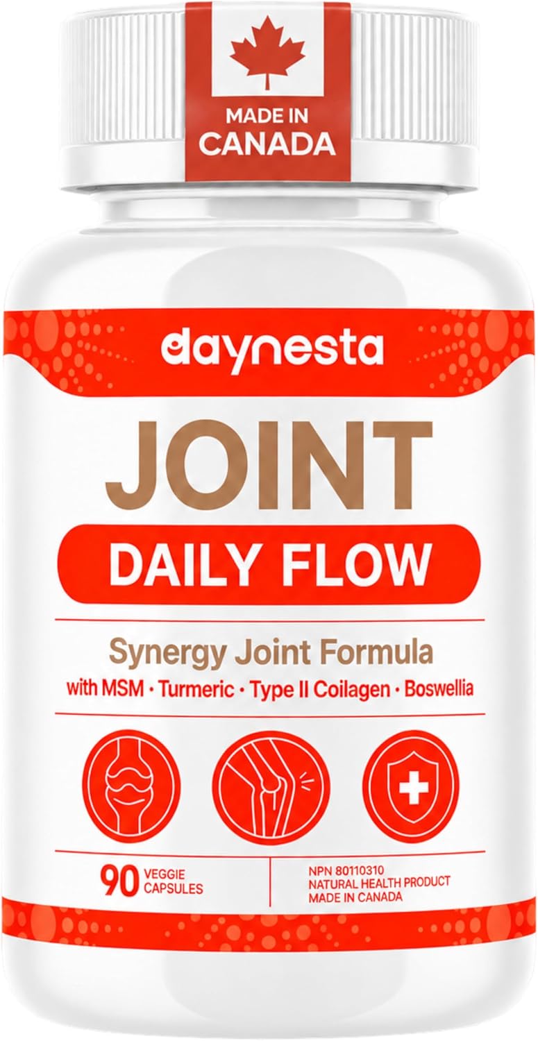 DAYNESTA Joint Daily Flow bottle from the Amazon product listing